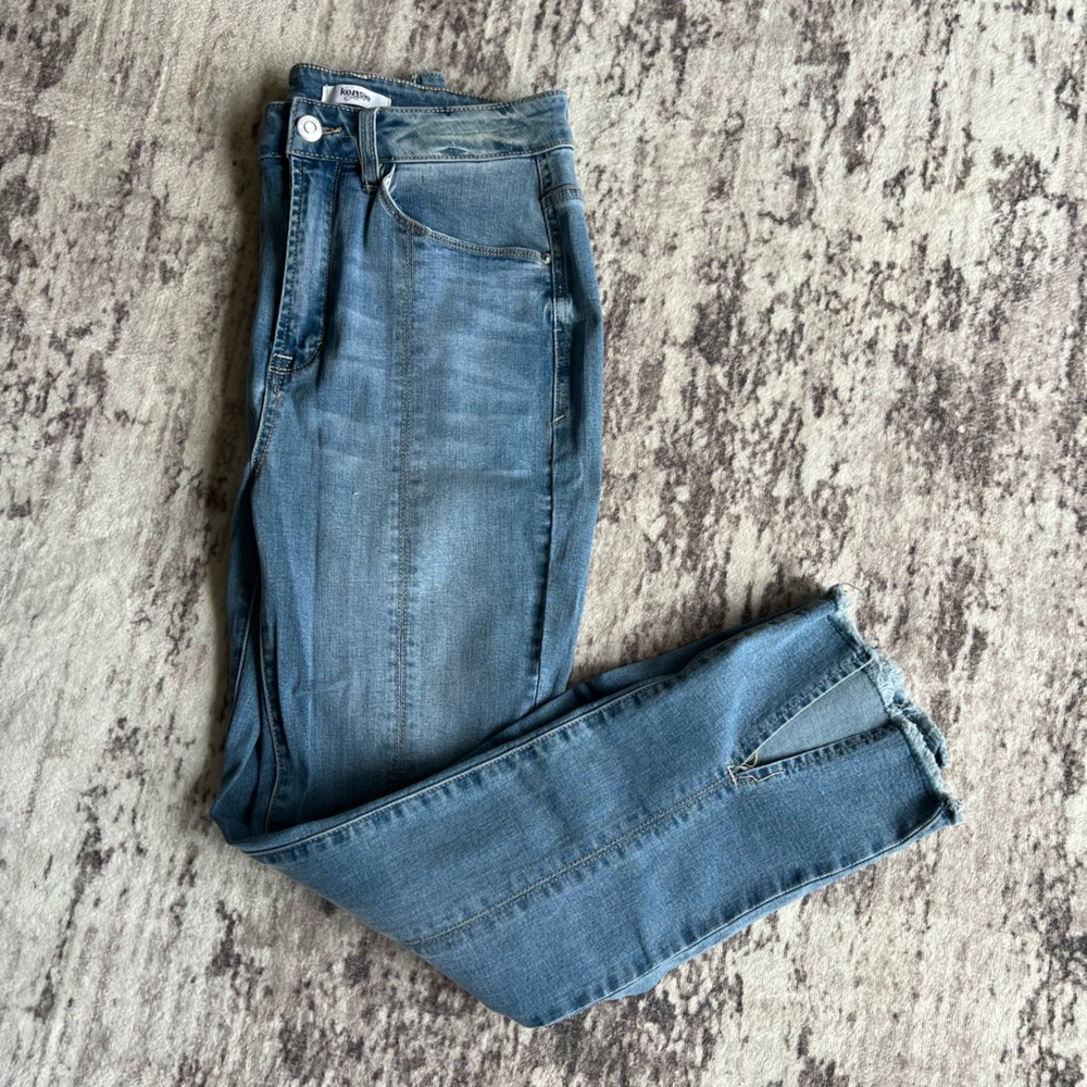 Kenzie Jeans High Waisted Straight Leg Denim Jeans size 4/27